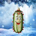 thumbnail image 3 of Amzcrzy Acrylic Cucumber Pendant Multi Functional Acrylic Decorative Christmas Tree Pendant Cute Mini Cucumber Christmas Pendant Holiday Decorations Hanging Decor Garden Decorations, 3 of 5