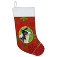 thumbnail image 1 of Carolines Treasures CK3980CS Flocons de Neige de Noël Border Collie Bas de Noël, 1 of 2