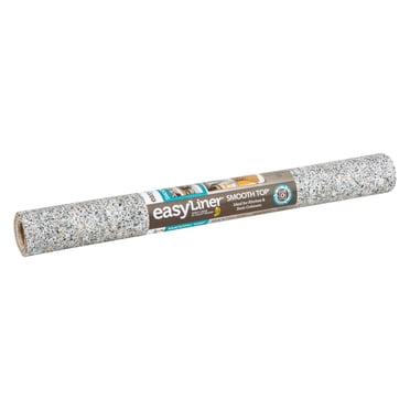 Smooth Top EasyLiner Brand Shelf Liner, Grey Granite, 20 in. x 6 ft.