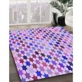 thumbnail image 3 of Ahgly Company Machine Washable Indoor Square Transitional Blossom Pink Area Rugs, 8' Square, 3 of 7