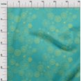 thumbnail image 3 of oneOone Viscose Chiffon Turquoise Green Fabric Abstracts Sewing Craft Projects Fabric Prints By Yard 42 Inch Wide, 3 of 5