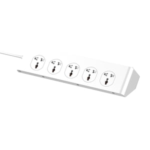 LDNIO 10-Outlet 2 Prong Power Strip with 6 USB Ports 30W PD+QC Fast Charge Power Socket Outlet Adapter 6.9ft Extension Cord Surge Protector SC10610