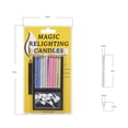 thumbnail image 3 of Magic Birthday Party Candles - Never Blow Out!, 3 of 4