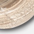thumbnail image 3 of Designart 'Circle natural elements I' Geometric Metal Circle Wall Art - Disc of 36, 3 of 5