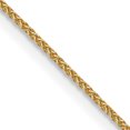 thumbnail image 1 of 14k Yellow Gold 14 Inch .85mm Spiga Chain Necklace Pendant Charm Wheat, 1 of 9