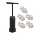 thumbnail image 3 of G9 Lamp Holder, Repair Parts Bulb Socket With M10 Ring For Home, 3 of 8