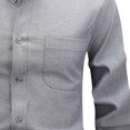 thumbnail image 4 of Ceisia Chemise-Veste pour Homme Décontractée Mode en Denim à Revers Boutonnée Cadeau à Manches Longues avec Poche, 4 of 6