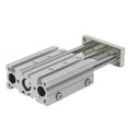 thumbnail image 4 of 3 Tige Pneumatique Cylindre SMC Type Double Action 12mm Alésage 40mm Course avec Guide, 4 of 14