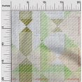 thumbnail image 2 of oneOone Cotton Silk Light Green Fabric Check Craft Projects Decor Fabric Printed By The Yard 42 Inch Wide, 2 of 4