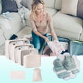 thumbnail image 3 of EGNMCR Organisateurs et Rangement de Garde-Robe, Organisation et Rangement, Bacs de Rangement, Contenants de Rangement Sac de Voyage Ensemble de 6 Pcs Sac de Rangement Multifonctionnel Ensemble de 6 Pcs un Rangement, 3 of 5