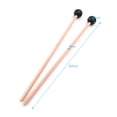 thumbnail image 3 of Amdohai 1 Paire Professionnel Xylophone Marimba Baguettes de Percussion Parties, 3 of 8