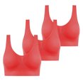 thumbnail image 1 of Soutien-gorge Grande Taille pour Femmes, Soutien-Gorge Rembourré, Encolure en V, Style Balconnet, W-1770 Rouge-A TG, 1 of 8