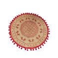 thumbnail image 2 of Aodebiao Napperon Rond Tissé Festif Tapis de Table des Fêtes Résistant à la Chaleur Facile à Nettoyer Réutilisable Décoration de Souper de Noël Fête Cuisine Salle à Manger Protection, 2 of 6