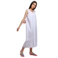 thumbnail image 4 of Moomaya Womens Lace Border Sleepwear For Ladies Button Placket Nightdress, 4 of 4