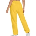 thumbnail image 4 of Timegard Womens Sweatpants Jogger Pants Elastic Waist Solid Color Trousers with Pockets Workout Pants, 4 of 7