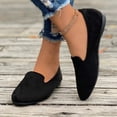 thumbnail image 3 of Dakaela Ballerines pour Femmes Confortables en Suède à Bout Pointu à Enfiler Chaussures de Ballet Décontractées pour Femmes, 3 of 7