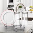 thumbnail image 1 of Cup Holder, Cup Drying Rack, Retractable Goblet Holder For Teacups Lasses Wine Glasses Light Gray, 1 of 8