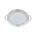 thumbnail image 4 of Makeup Perfume Organizer Vanity Trays Coffee Table Trays Ornament Cosmetic Trays White Rustic Style, 4 of 9