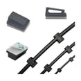 thumbnail image 1 of WHEANG Car Vehicle Data Cable Tie Mount Wires Fixing Clips Self Adhesive, 1 of 4