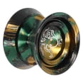 thumbnail image 4 of Yoyo Toy, Unresponsive Yoyo With 3pcs Strings For Adults For Competition Black Gold, 4 of 8