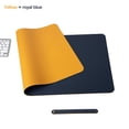 thumbnail image 1 of Daisyyozoid Pure Color Leather Mouse Pad Large Waterproof Desk Pad Home Office Laptop Leather Mouse Pad Writing Pad Double-sided, 1 of 2