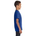 thumbnail image 3 of Youth Fine Jersey Tee, S, Vintage Royal, 3 of 3