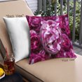 thumbnail image 1 of Ahgly Company Color Focus Purple Coussin Décoratif d'Extérieur, 18 Po X 18 Po, 1 of 6