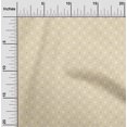 thumbnail image 2 of oneOone Georgette Viscose Cream Fabric Abstract Floral Sewing Craft Projects Fabric Prints By Yard 42 Inch Wide, 2 of 5