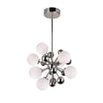 thumbnail image 1 of Lustre 8 Lumières avec Finition Nickel Poli, 1 of 7