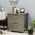 thumbnail image 2 of Vinsetto Mobile Filing Cabinet on Wheels with Hanging Bars for A4 Size, 2 of 10