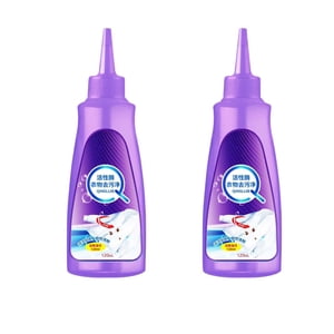 Bdday Bathtub Cleaner 2pc Active Enzyme Laundry Detergent Laundry Stain Remover Laundry Detergent 120ml Leather Cleaner