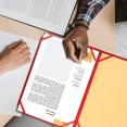 thumbnail image 3 of Shisuyan Document Organizer Red Paper Iron 1Pack 12.5X8.9X0.4In, 3 of 8