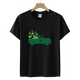 thumbnail image 4 of QIPOPIQ T-Shirts à Manches Courtes pour Femmes à Col Rond T-Shirts de la Saint-Patrick Hauts Shamrock T-Shirt Chemise Verte Tunique T-Shirts de la Saint-Patrick Tee T-Shirt T-Shirts de Noël pour les Fêtes T-Shirts Graphiques Aubaines, 4 of 4