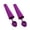 Purple, variant on Large Silicone Popsicle Molds, 2-Piece Ice Cream Maker Mold, Homemade Frozen Treats, Reusable Food Grade, Dishwasher Safe