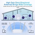 thumbnail image 4 of 1200M Wireless WiFi Repeater Router Dual Band 2.4G 5G WiFi Signal Extender WiFi Router WiFi Amplifier Long Range Signal Booster Router, 4 of 5