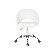 OSP Home Furnishings Milo Office Chair, White