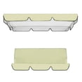 thumbnail image 1 of Feimier Garden Swing Canopy Seats Replacement Set 3 Seats Covers + Swing Canopy Cover, 1 of 10