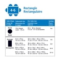 thumbnail image 3 of Protège-nappe étanche Heavy Duty 52x70 Mainstays 52x70, transparent, 3 of 6