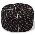 thumbnail image 1 of vidaXL Marine Rope Polypropylene 12 mm 50 m Black, 1 of 6