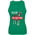 thumbnail image 1 of Relax I've Goat Got This Funny Juniors Soft Tank Top, 1 of 1