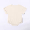 thumbnail image 3 of Timegard Newborn Onesie Toddler Boys Girls Short Sleeve Comfy Rompers Unisex Infant Outfits Solid Color, 3 of 6