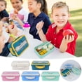 thumbnail image 1 of LSLJS Boîte Bento à Double Couche Style Japonais Boîte à Lunch pour Micro-Ondes Boîte à Lunch Compartimentée pour Employés de Bureau Réduisant le Repas Bento Lunch Box Bento Lunch Boxes, 1 of 3