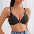 thumbnail image 1 of LSLJS Soutien-Gorge Sans Armature Confortable Respirant avec Fermeture avant pour Femmes, 1 of 6