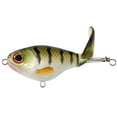thumbnail image 1 of Lttoisl 3PCS Topwater Bass Fishing Lures Whopper Plopper with Floating Rotating Tail & Barb Treble Hooks - Lifelike Hard Plastic Bait, 75mm, 1 of 8