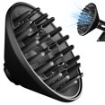 thumbnail image 1 of AFDD Large Diffuser Attachment Compatible with Shark FlexStyle Upgraded Bigger Diffuser Nozzle for Dryer Faster and Define Wavy Curly Coily Hair Black, 1 of 8