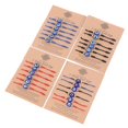 thumbnail image 3 of 6pcs/set  Lucky Evil Eye Bead Bracelet Women Rope String Braided Bangle Jewelry, 3 of 6