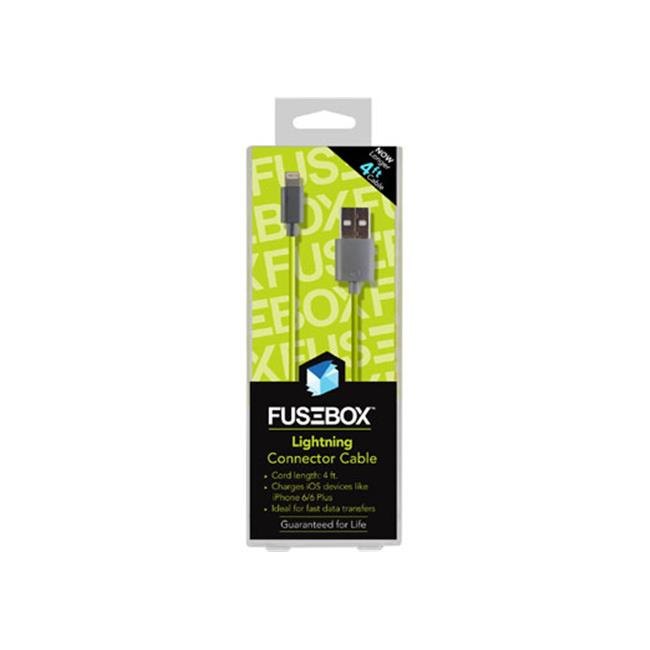 E-Filiate 1311702FB2 Sync & Charge Cable - Lightning 8 Pin Iphone 5 & 6, 4 ft.