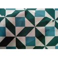thumbnail image 4 of oneOone Cotton Silk Fabric Triangle|Parallelogram & Square Geometric Printed Fabric 1 Yard 42 Inch Wide, 4 of 4