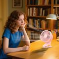 thumbnail image 1 of USB Small Fan Charging Clip Desktop And Desktop Fan Silent For Home Dormitory And Bed Mini Fan Handheld Battery Fans Room Fan Body Fan Portable Heater Fan Outdoor Mini Travel Fan Bed Fan Belt Fan, 1 of 3