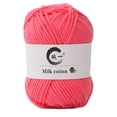 thumbnail image 1 of Colorful Hand Knitting 25g Knitting Crochet Milk Soft Baby Cotton Wool Yarn, 1 of 8